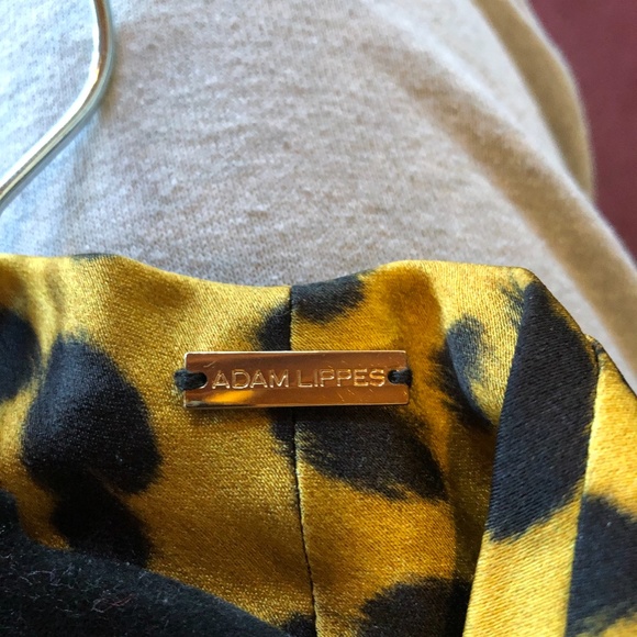 ❌SOLD❌Adam lippes leopard print midi dress - Picture 10 of 11